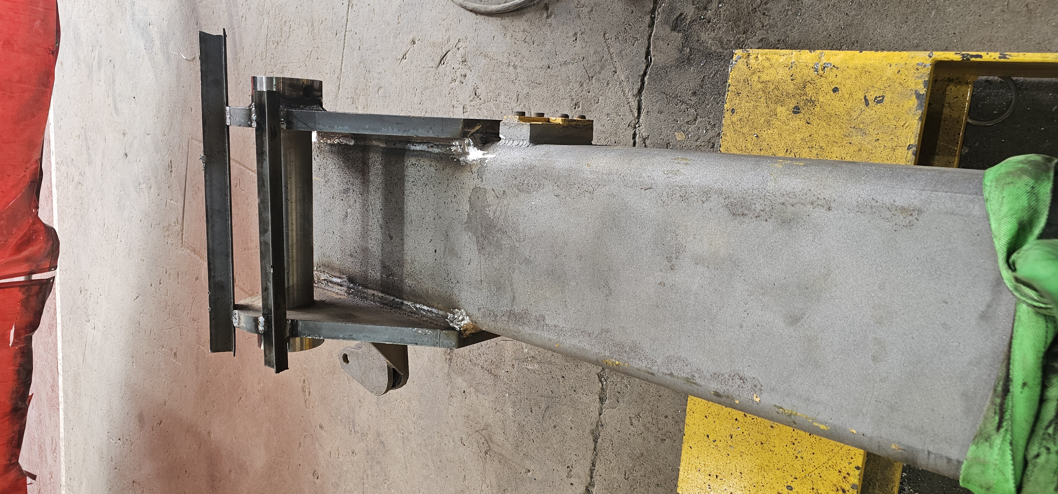 Completed rig ready for transport to site